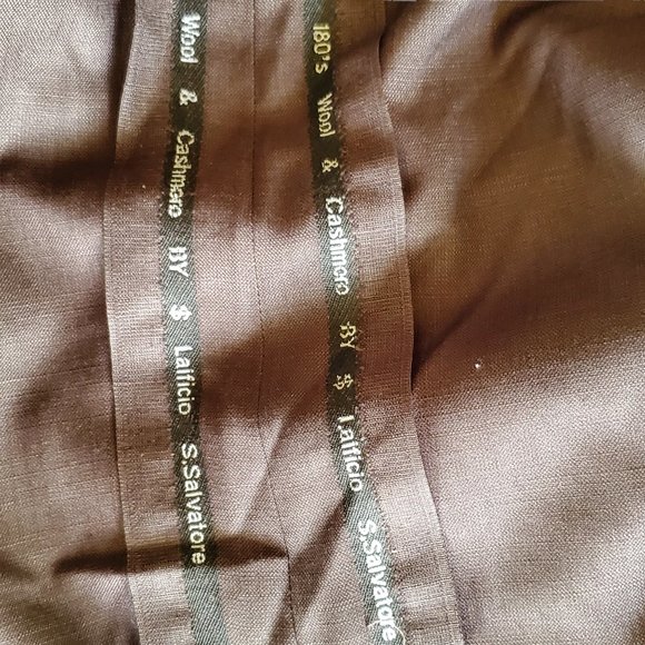 S. Salvatore Chocolate Brown Women's M Blazer Jacket Buttons Pockets - Picture 9 of 12